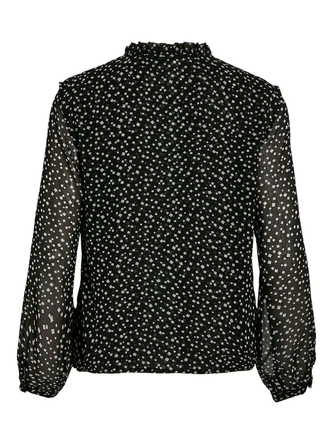 Vikirsti Ika L/S bluse - Black Beauty